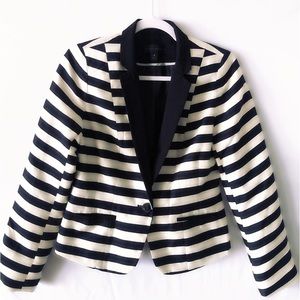 Striped blazer